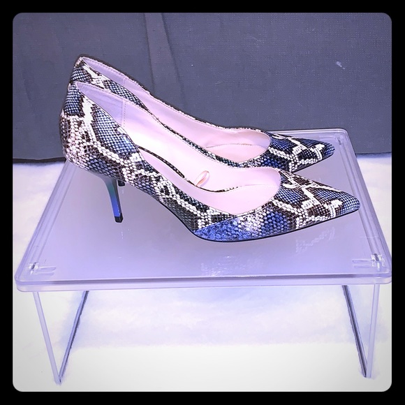Zara Shoes - Zara Woman Snakeskin Heels size 38. Never worn